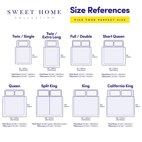 Sweet Home Collection bed-in-a-bag setup for a coordinated bedroom refresh.