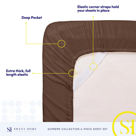 Sweet Home Collection color options palette supports versatile bedroom styling.