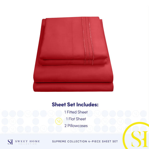 Sweet Home Collection 40-color palette to match any bedroom style