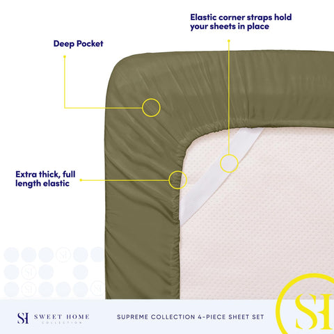 40-color palette option to match any decor with Sweet Home Collection.