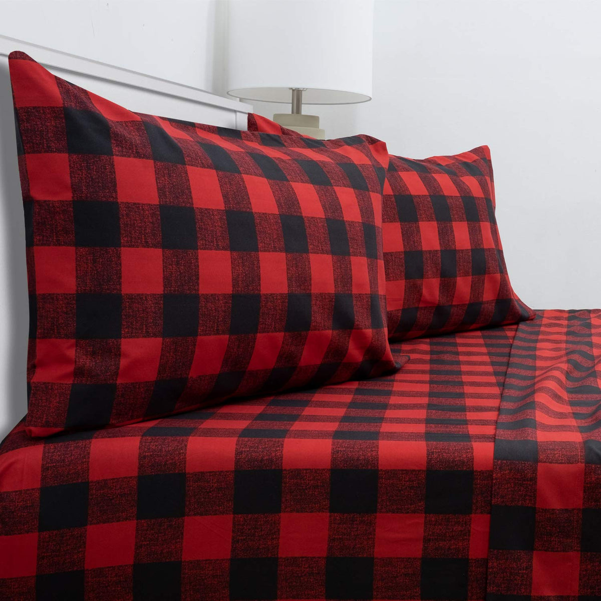 Sweet Home Collection queen sheets breathe for cooling comfort all night.