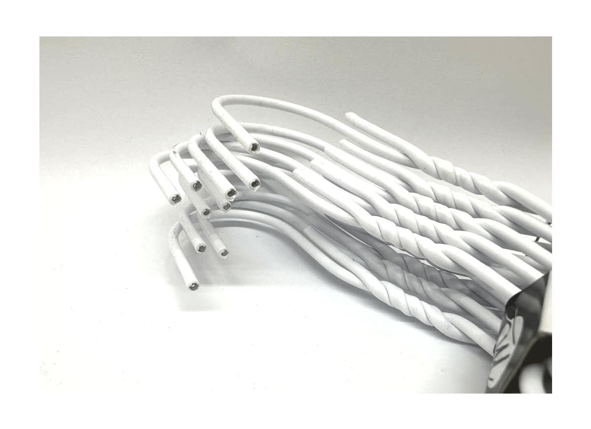 13-gauge steel hangers at 40.5 cm provide strong support for heavier garments.