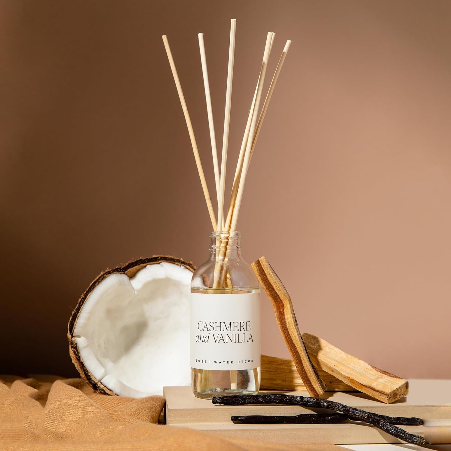 Sweet Water Decor diffuser set suitable for bathroom or bedroom spaces.