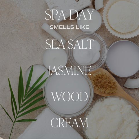 Sweet Water Decor Spa Day Reed Diffuser jasmine bloom scent to elevate mood.