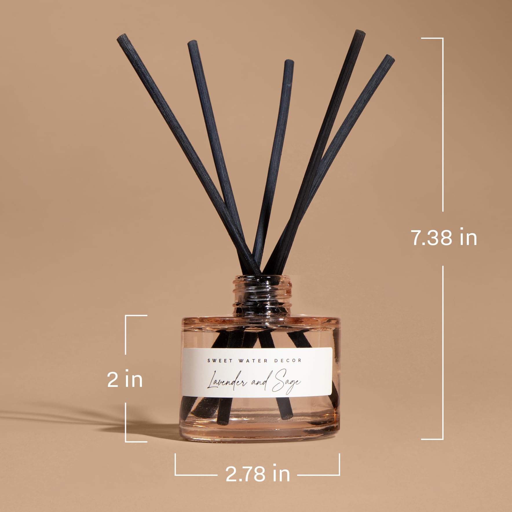 Sweet Water Diffuser shown in a cozy living room for inviting ambience.