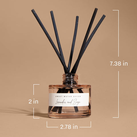 Sweet Water Diffuser shown in a cozy living room for inviting ambience.