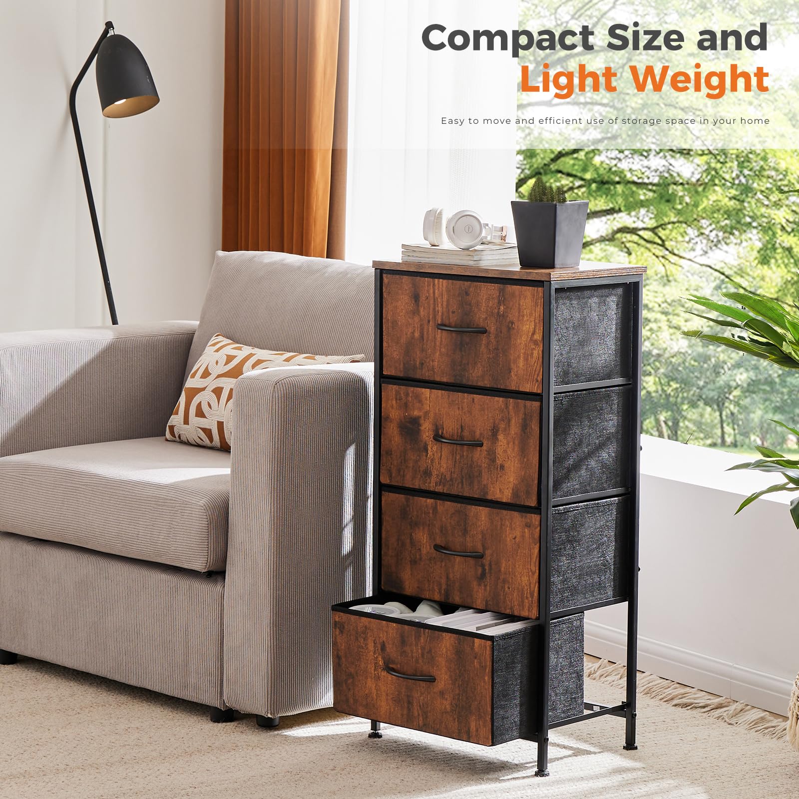 Sweetcrispy easy-pull handles offer smooth access to essentials.