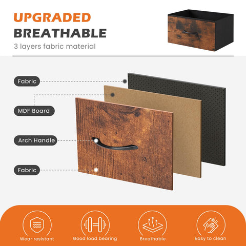 Sweetcrispy dresser features sturdy steel frame for durable room organization.