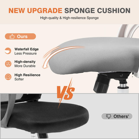 Sweetcrispy adjustable headrest supports neck alignment for comfortable long work sessions.