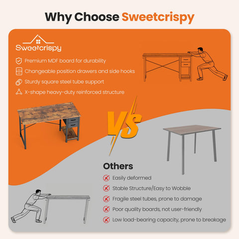 Sweetcrispy assembly included parts simplify setup for quick use