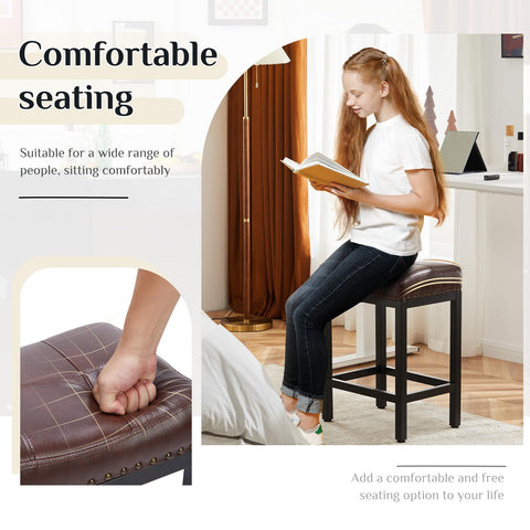 Sweetcrispy PU leather surface is waterproof and easy to wipe clean.