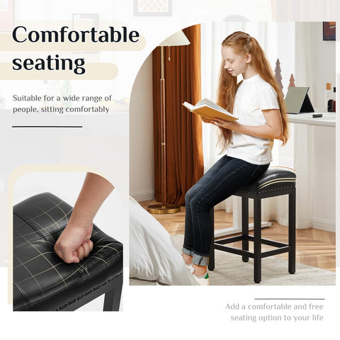 Sweetcrispy bar stools footrest enabling relaxed leg support during meals