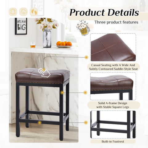 Sweetcrispy bar stools modern design enhances kitchen or dining spaces