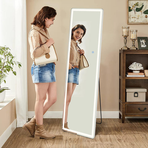 Sweetcrispy mirror in a bedroom or dressing room setup for daily use