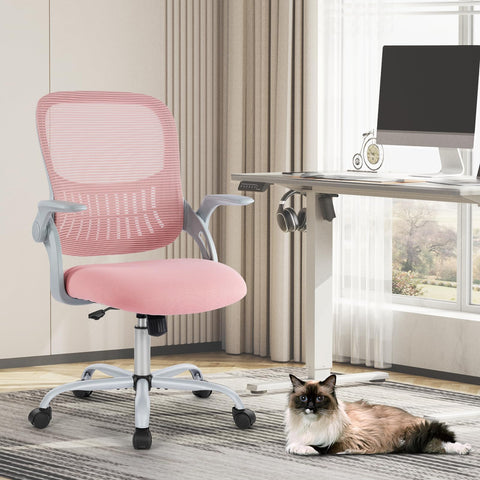 Sweetcrispy chair features smooth-rolling wheels for easy movement on any floor.