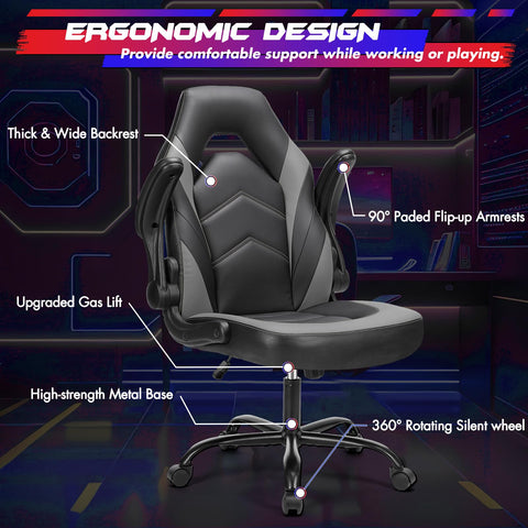 Sweetcrispy chair in a modern home office setup for versatile use.