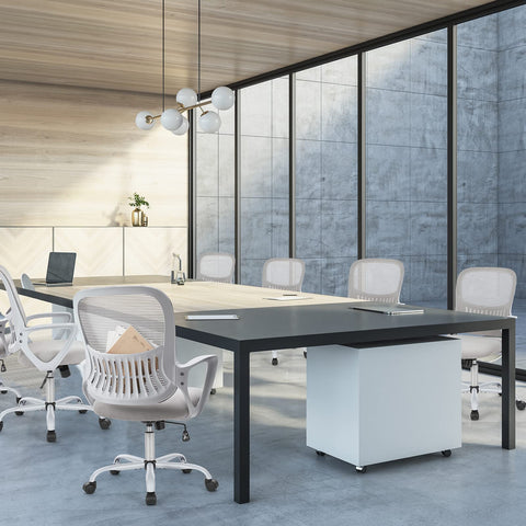 Sweetcrispy chair with smooth multi-direction casters for easy room to room mobility