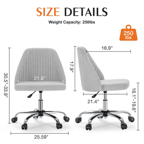 Sweetcrispy vanity chair in bedroom setup saves space and adds polish.