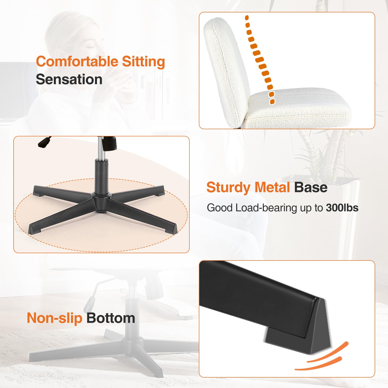 Sweetcrispy criss cross chair height adjustment from 28 to 32 inches