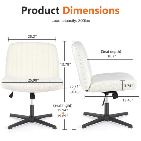 Sweetcrispy criss cross chair soft upholstery with plush foam feel