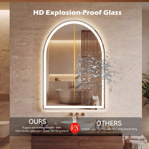 Sweetcrispy defog mirror keeps reflections clear after showers for quick get-ready routines.