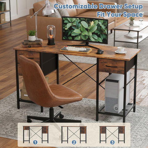 Sweetcrispy desk adjustable leveling feet adapt to uneven floors.
