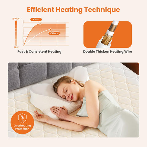 Sweetcrispy detachable controller machine-washable pad for easy care