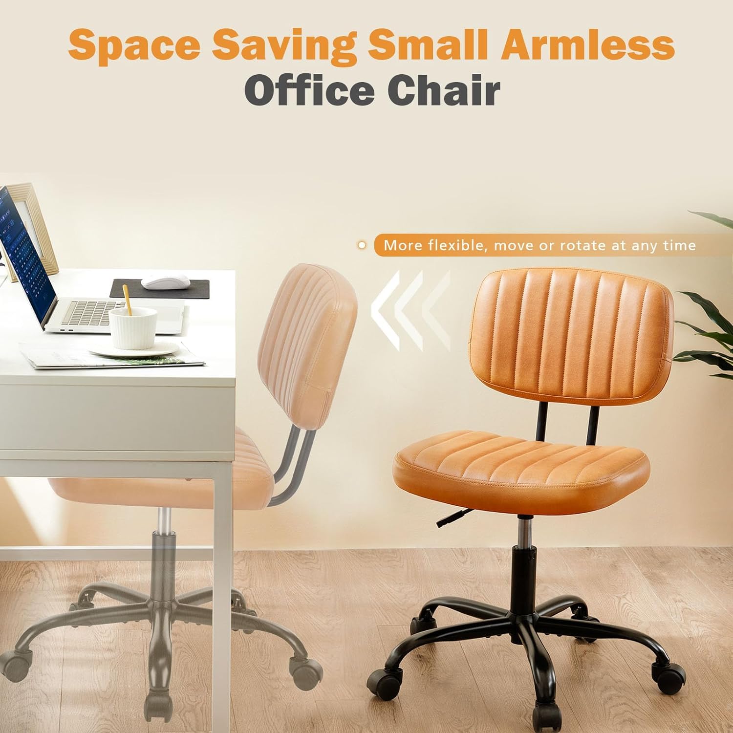 Sweetcrispy lumbar-support chair promotes comfortable seating for long sessions