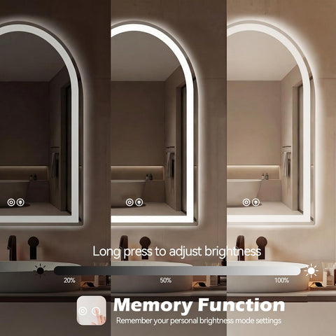 Sweetcrispy memory function remembers favorite brightness and color temperature settings.