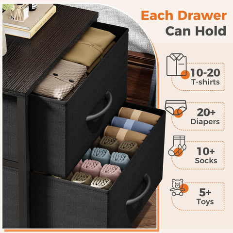 Adjustable legs keep the nightstand level on imperfect floors.