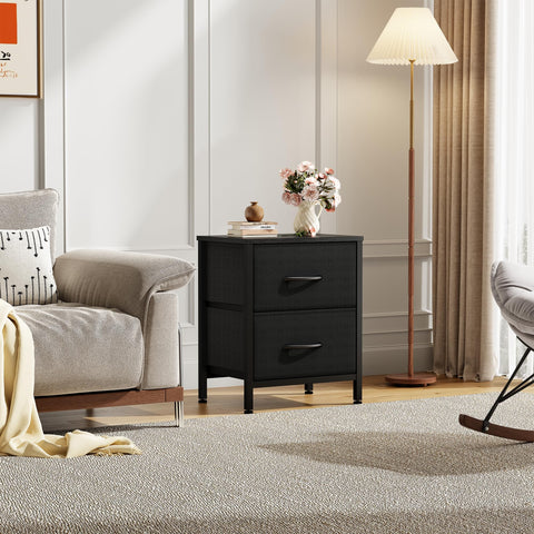 Versatile end table for bedrooms, dorms, or living areas.