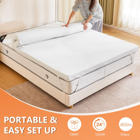 Sweetcrispy removable soft cover with elastic straps prevents shifting
