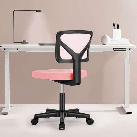 Sweetcrispy chair featuring breathable mesh back for all-day comfort