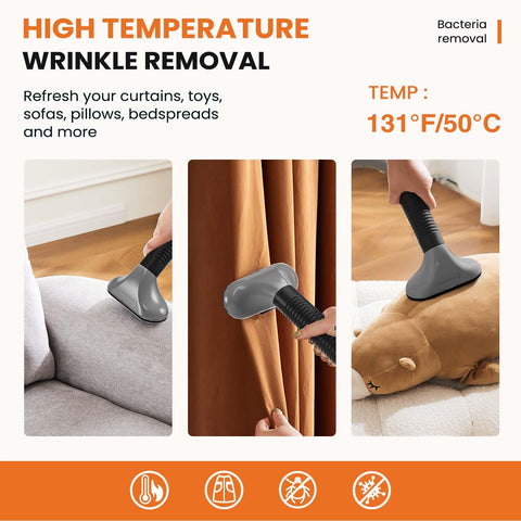 Sweetcrispy rolling wheels provide smooth mobility between rooms.