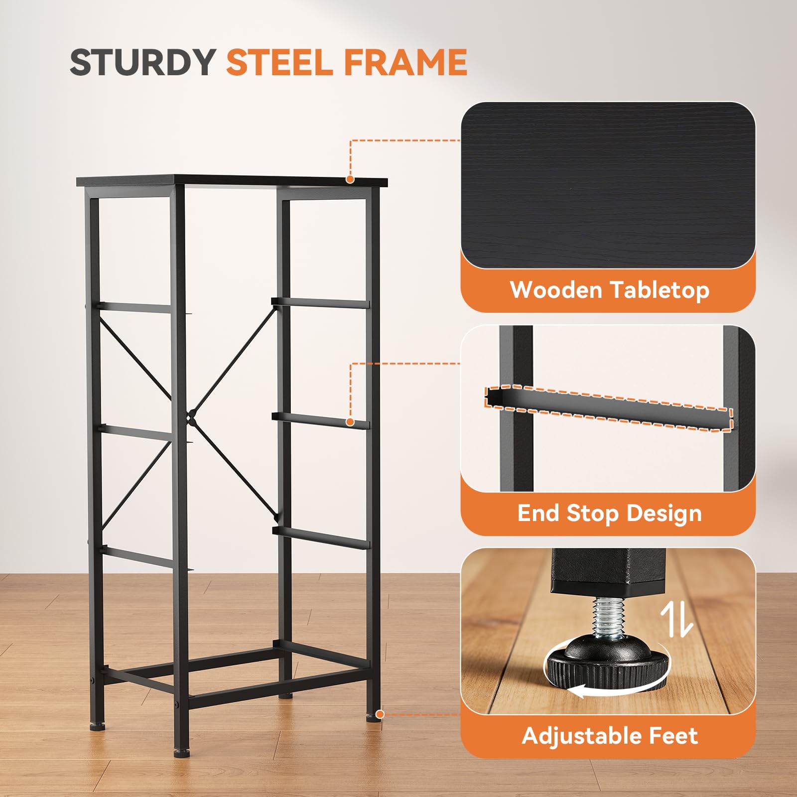 Sweetcrispy sturdy steel frame and water resistant top endure daily dorm use