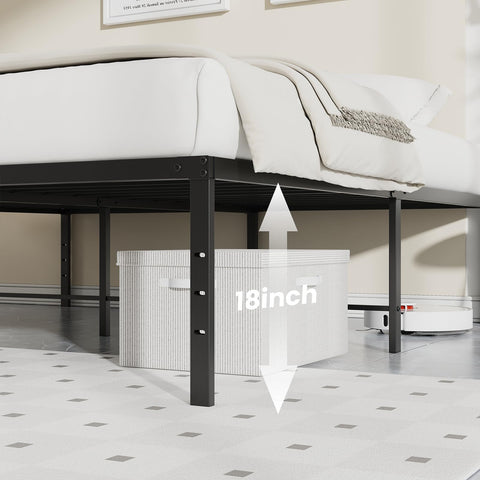 Sweetcrispy Twin XL noise-free design reduces creaks for peaceful nights.