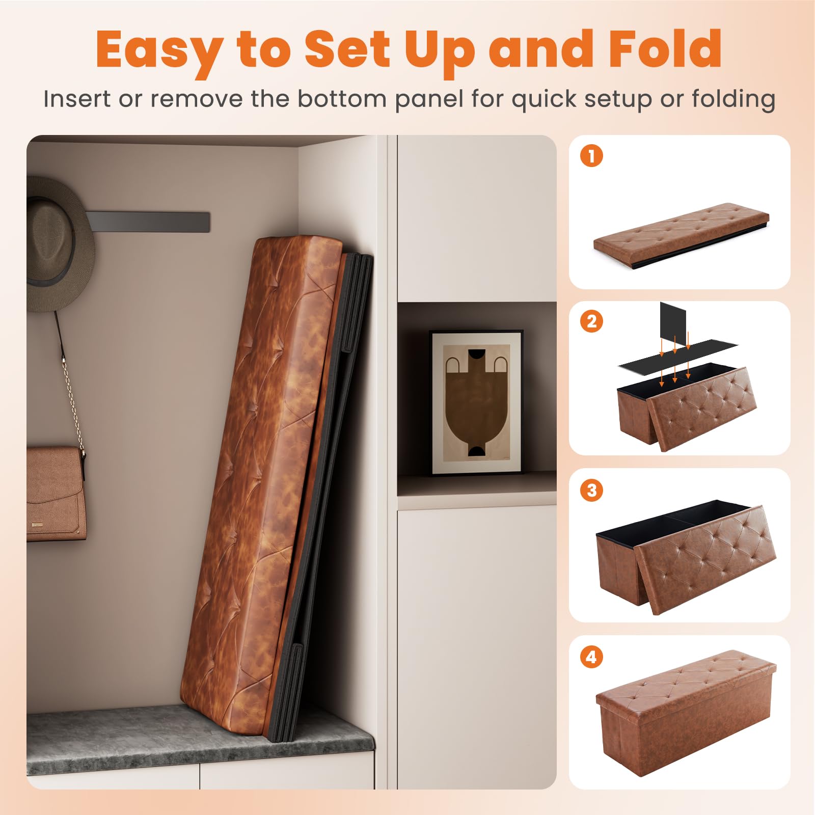 Sweetcrispy-under-bed-storage highlights space-saving versatility.