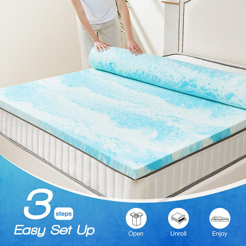 Sweetcrispy ventilated topper suitable for RV and camper setups.