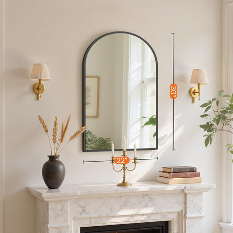 Sweetcrispy 20x30 mirror combines vintage charm with modern durability.