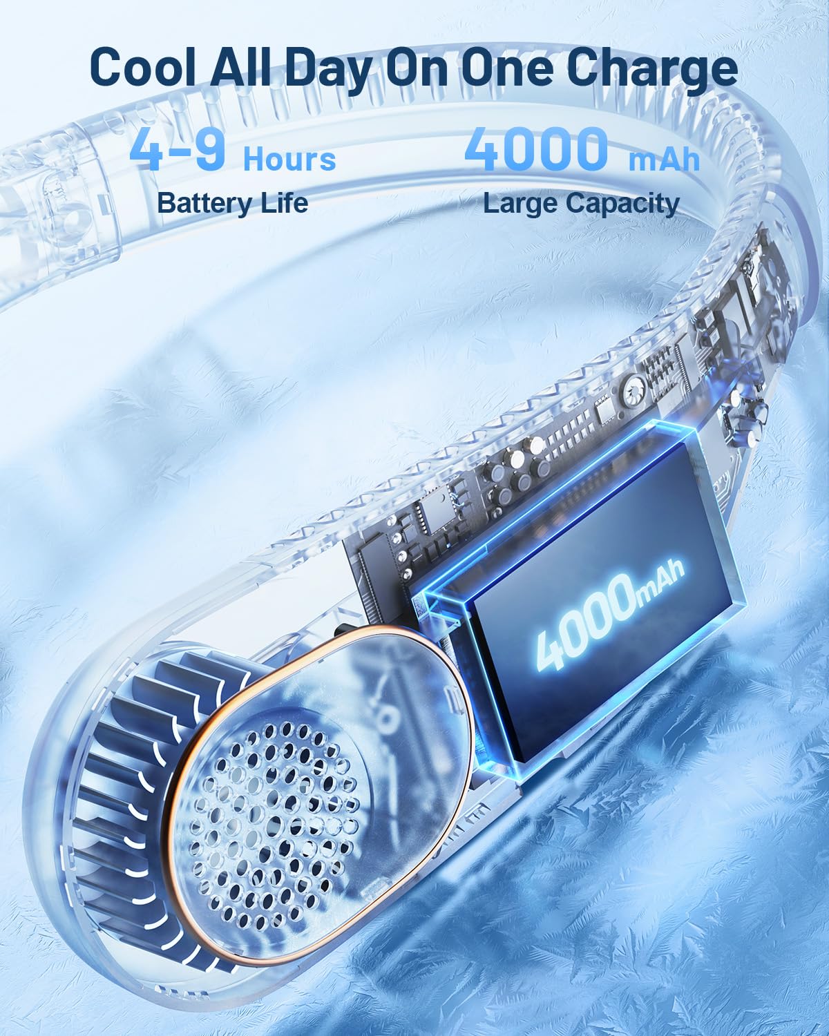 Sweetfull 4000mAh USB rechargeable battery supports long use