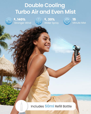 SWEETFULL 50ml refill bottle for extended mist sessions
