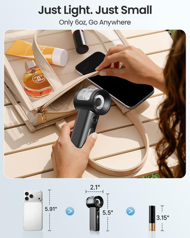 SWEETFULL five-speed control with independent mist and fan modes