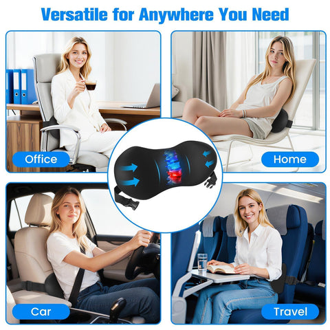 SweetSlubr detachable strap allows easy use on bed or sofa.