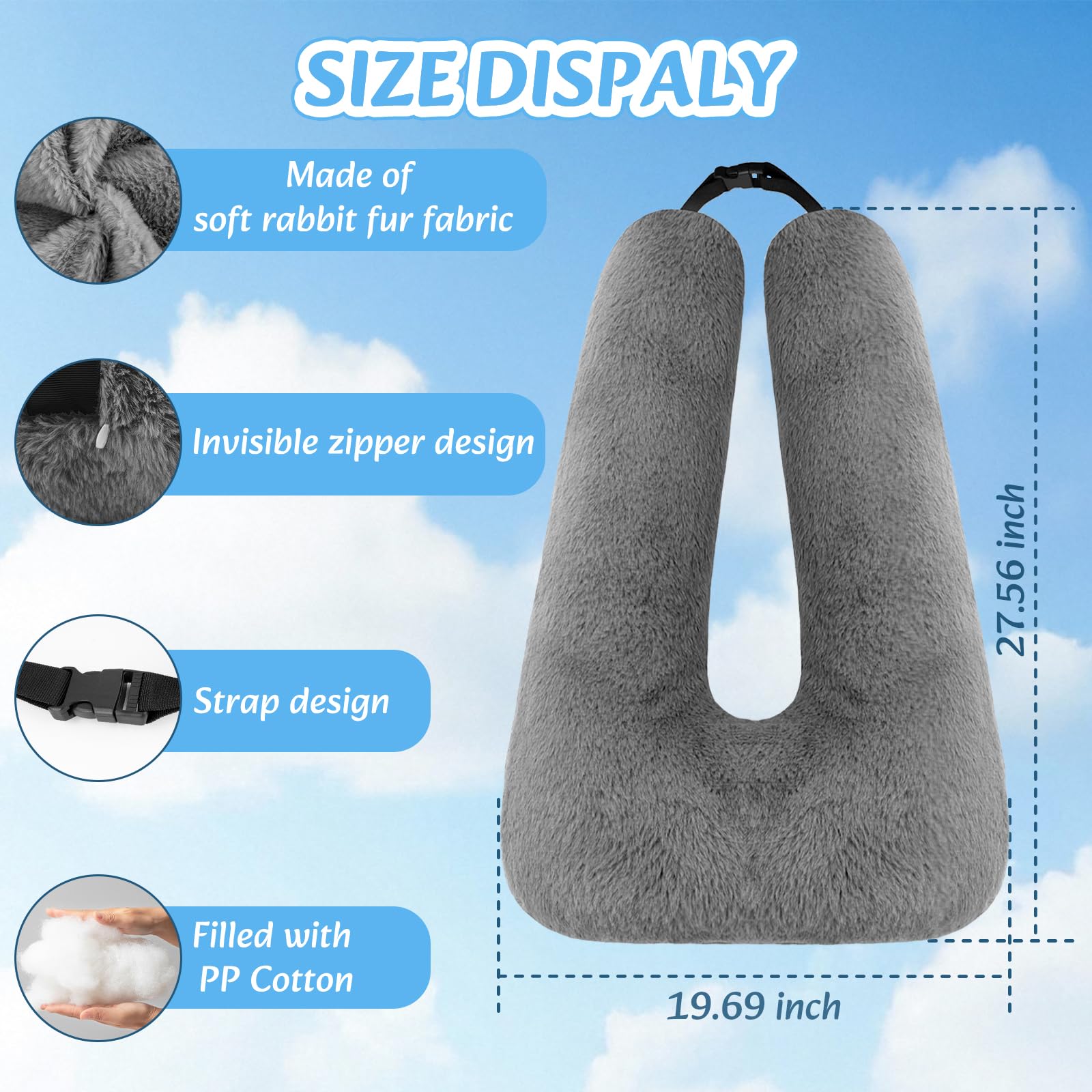 Swemos multi-functional design supports sleeping, reading, and relaxing on trips.