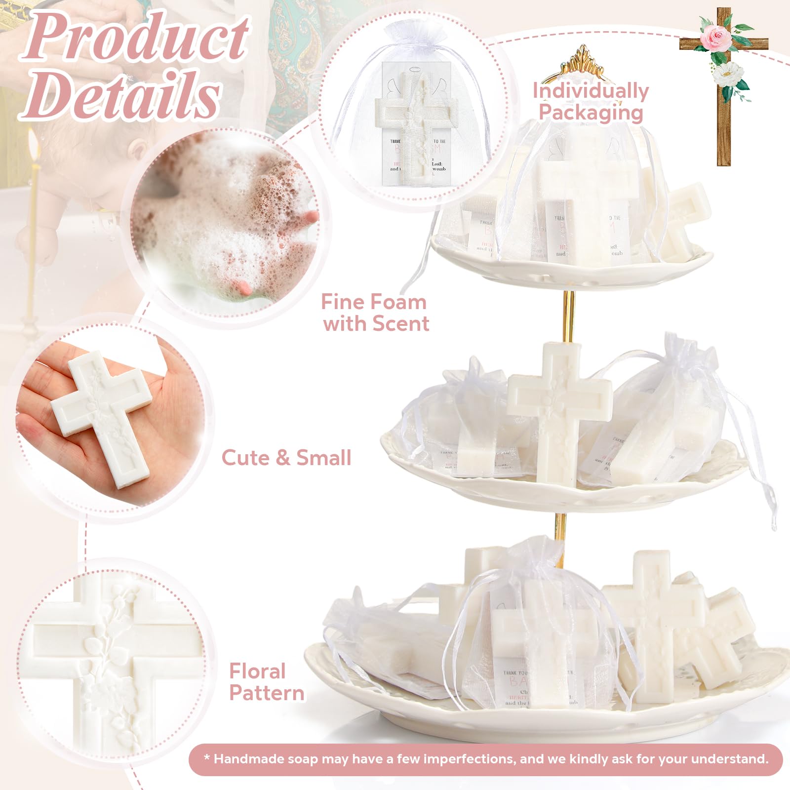 Swiffen baby shower favors set with greeting cards