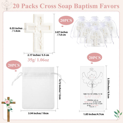 Swiffen cross soap close-up with eucalyptus details