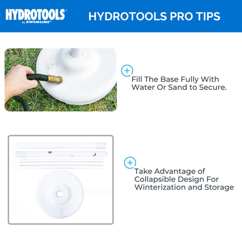 Swimline HydroTools 89032 portable and storable for indoor or outdoor use.