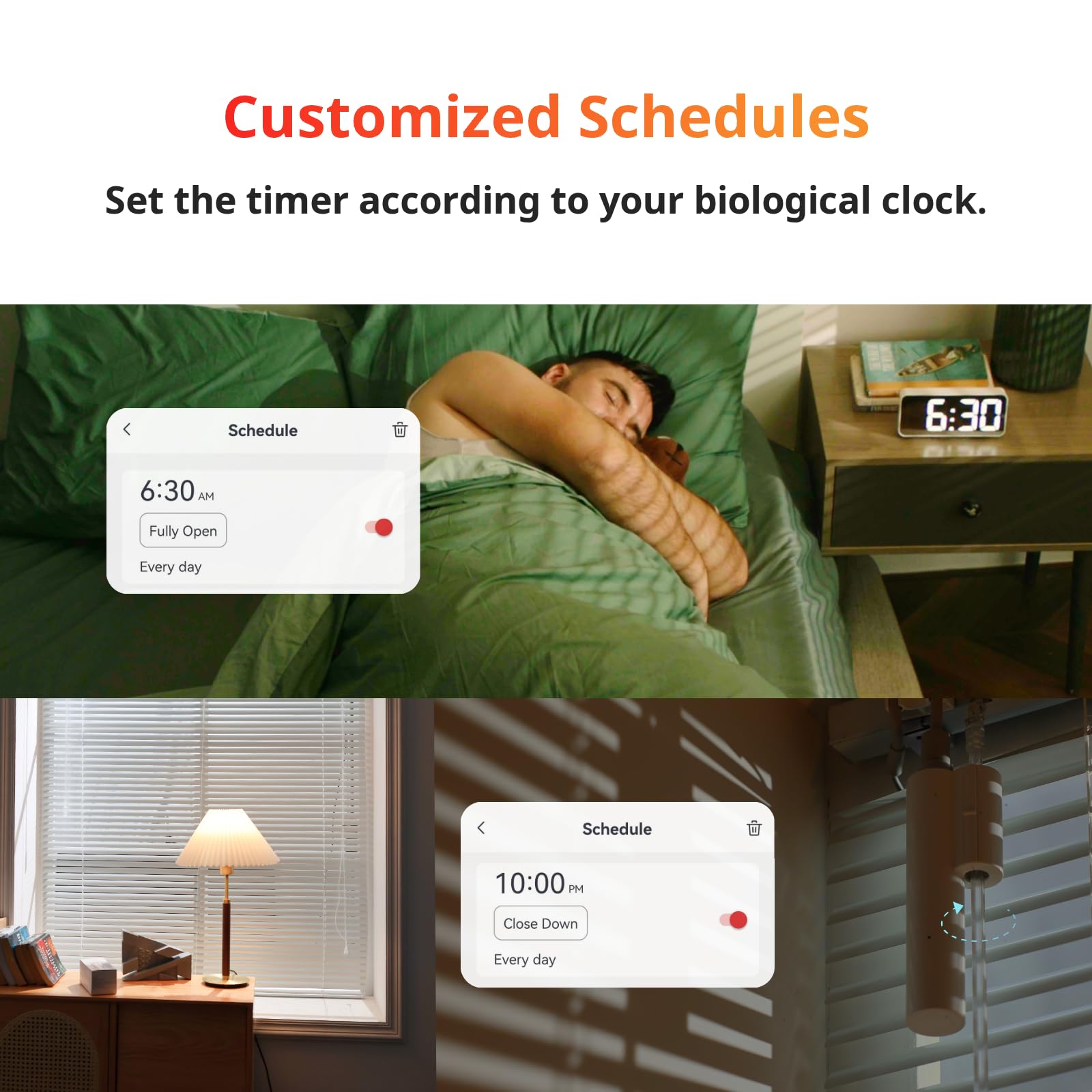 SwitchBot 2.4G WiFi compatibility allows remote control from anywhere.