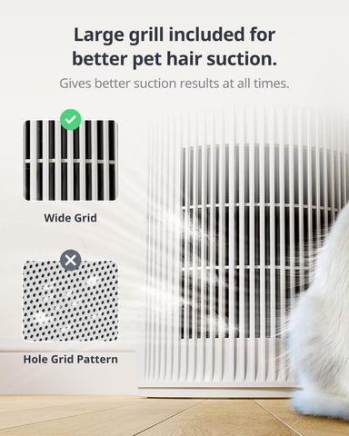 SwitchBot Air Purifier pet-friendly design featuring safe top tray.
