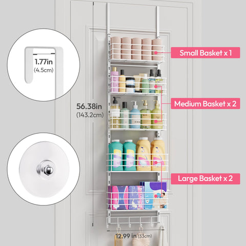 SWTYMIKI dorm-room storage installs quickly for renters.